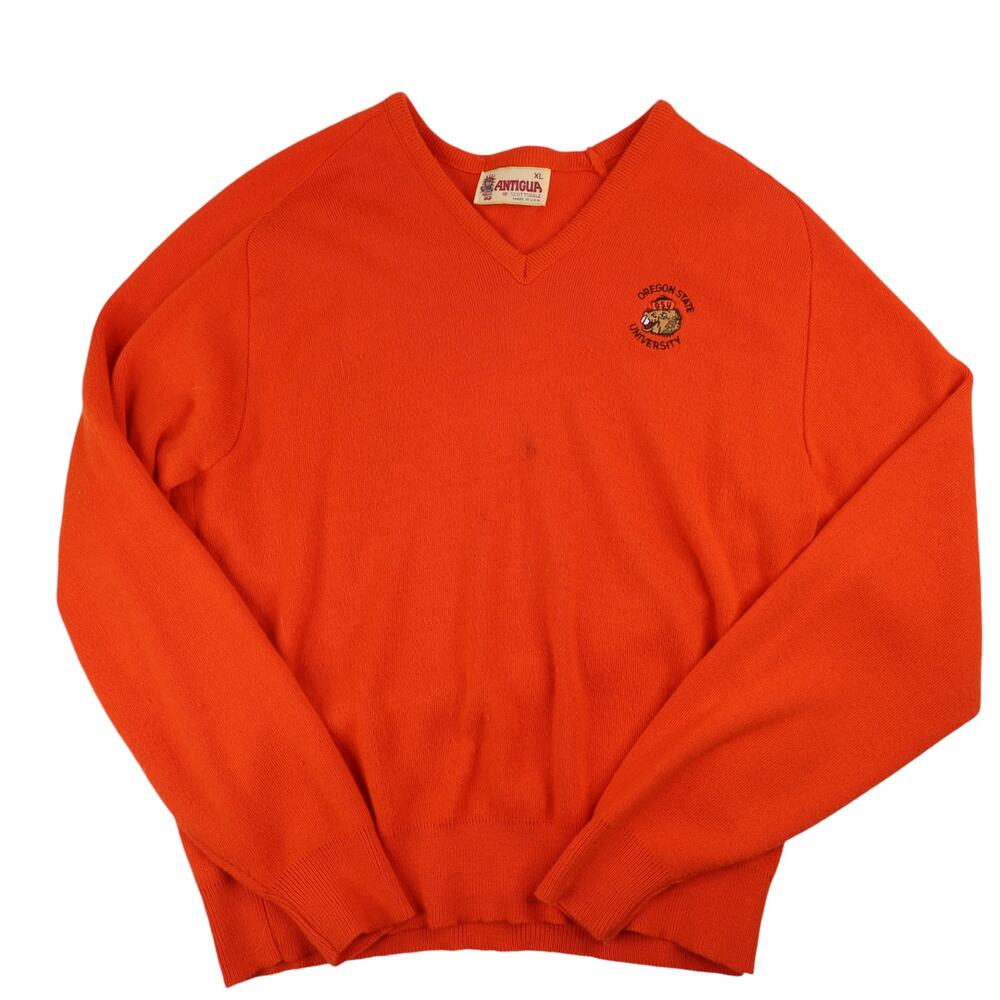 Vintage Antigua Oregon State University Beavers Knit Sweater
